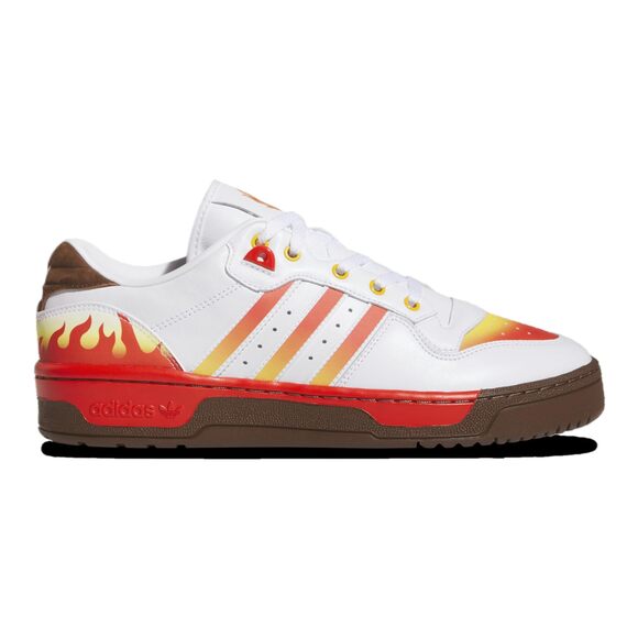 Adidas X Demon Slayer Rivalry Low Men's Shoes White/Red/Yellow 8.5